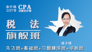 2017年CPA税法旗舰班