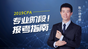 2019CPA专业阶段报考指南